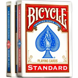 Motorcykel Standard Kort - 2-pak Rd og Bl spillekort