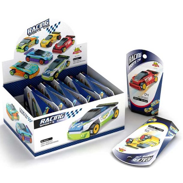 Block Sport Car Assorterede farver/Modeller
