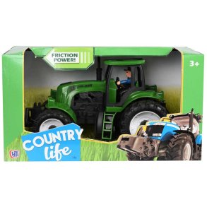 Country Life traktor - Grn