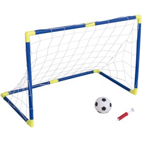 Fotbollsset med ml, boll och pump 90 cm