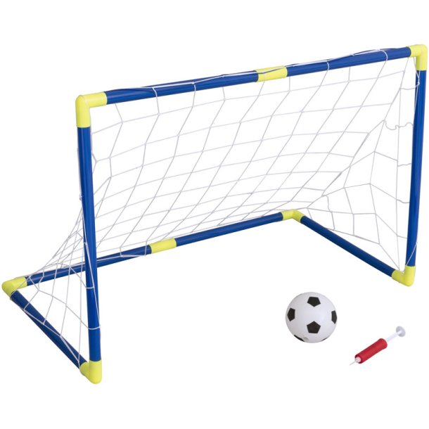 Fotbollsset med ml, boll och pump 90 cm