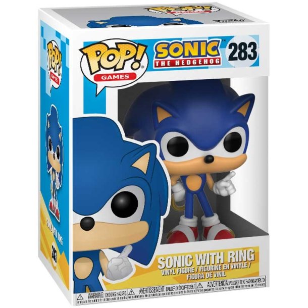 FUNKO POP! VINYL: GAMES: SONIC: SONIC W/RING