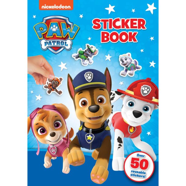Paw Patrol Sticker bog