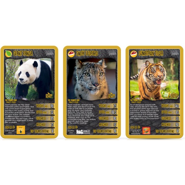 Topp Trumps fantastiska djur