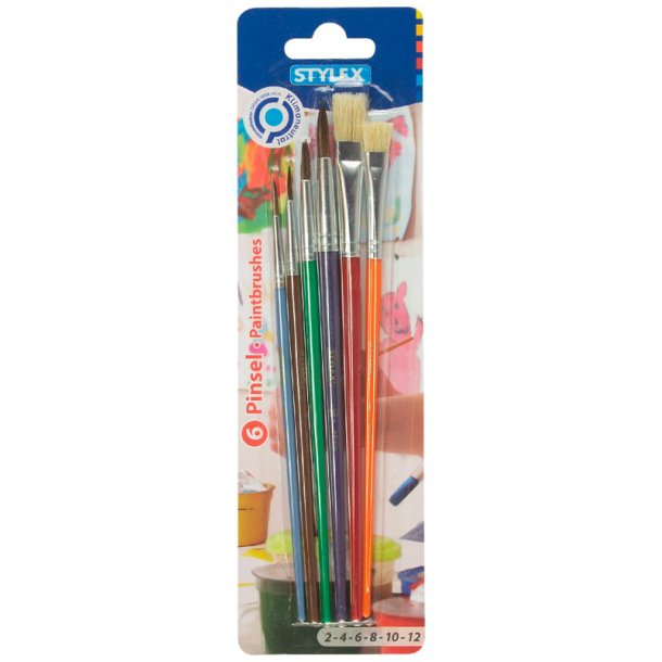 Pensler 6 stk.
