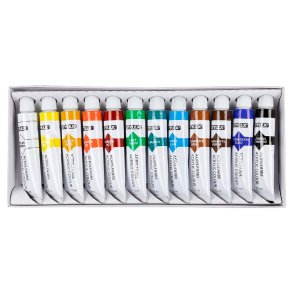 Acrylmaling st  12 farver  12 ml