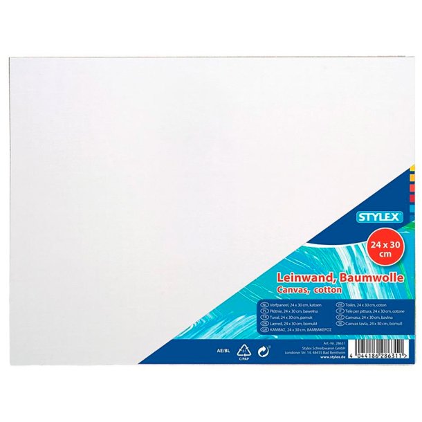 Stylex malerlrred 24 x 30 cm  100% bomuld