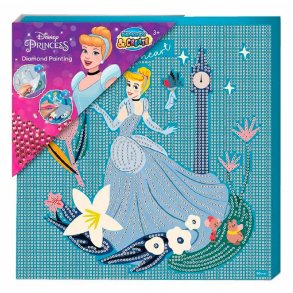 Disney Prinsessor Diamantmlning Canvas XL - Askungen