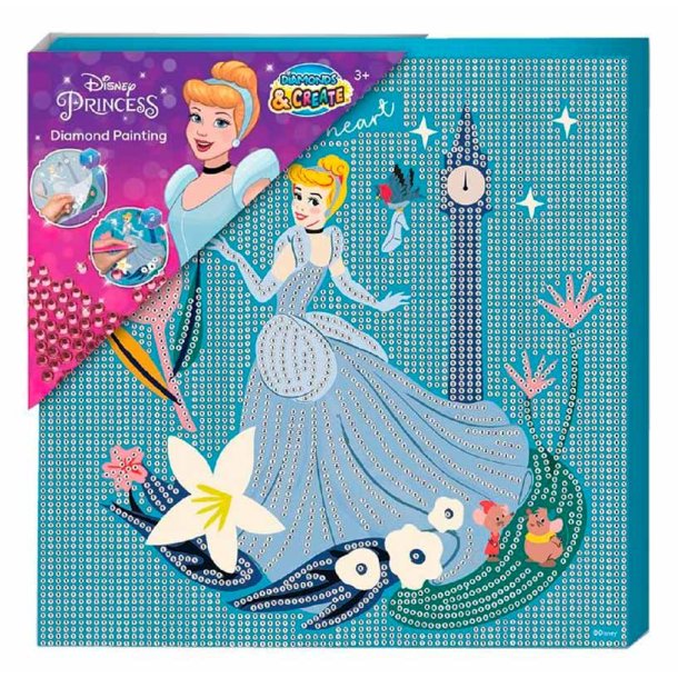 Disney Princess Diamond Painting Canvas XL  Askepot