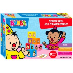 Stablespil med klodser og kort