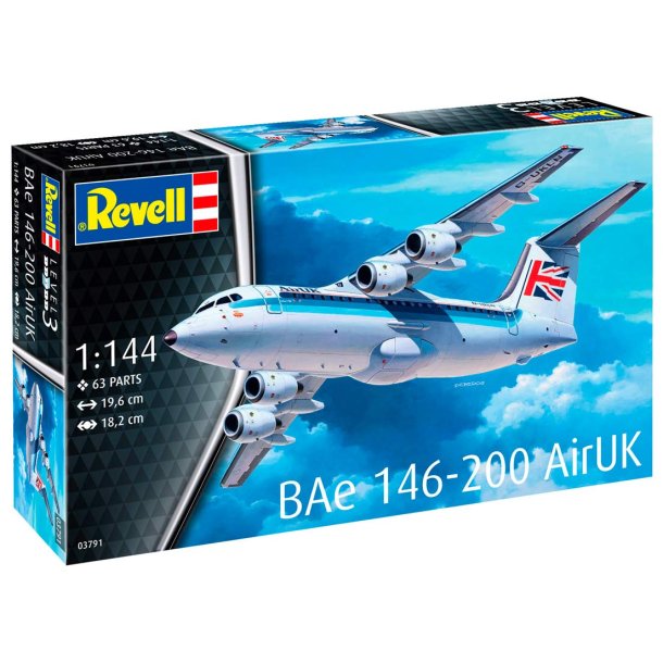 Revell BAe 146-200 AirUK 1:144