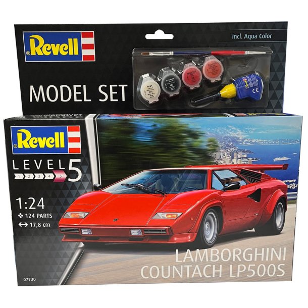 Revell Lamborghini Countach LP500S : 1:24 modelbil