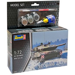 Revell Leopard 2A7V 1:72 med lim och frg