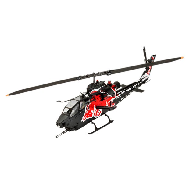 Revell AH-1F Cobra Flying Bulls 25 rs jubilumsudgave: 1:48 modelhelikopter