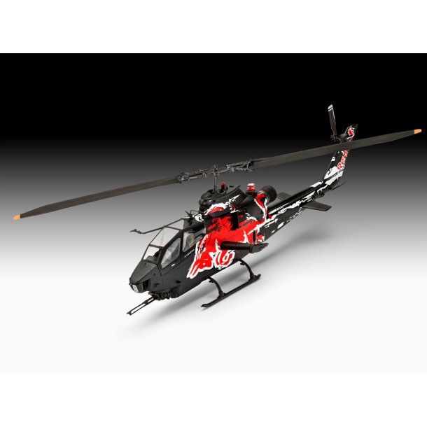 Revell AH-1F Cobra Flying Bulls 25 rs jubilumsudgave: 1:48 modelhelikopter
