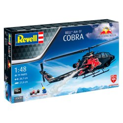 Revell AH-1F Cobra Flying Bulls 25 rs jubilumsudgave: 1:48 modelhelikopter