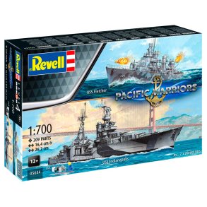 Revell Gift Set Pacific Warriors: 1:700 modelskib