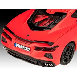 Revell Corvette C8 Coup: 1:25 modellbil