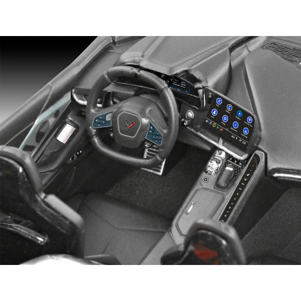 Revell Corvette C8 Coup: 1:25 modellbil