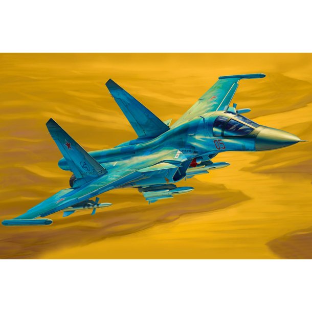 Hobby Boss Russian Su-34 Fullback Fighter-Bomber 1:48 modelfly