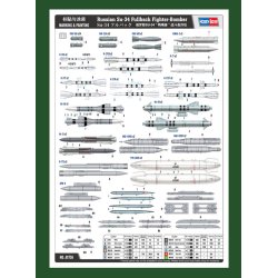 Hobby Boss Russian Su-34 Fullback Fighter-Bomber 1:48 modelfly
