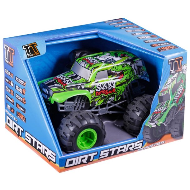 Tec-Toy fjernstyret Scary Monster bil (15 km/t) - 1:12