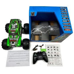 Tec-Toy fjernstyret Scary Monster bil (15 km/t) - 1:12