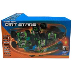 Tec-Toy fjernstyret Scary Monster bil (15 km/t) - 1:12