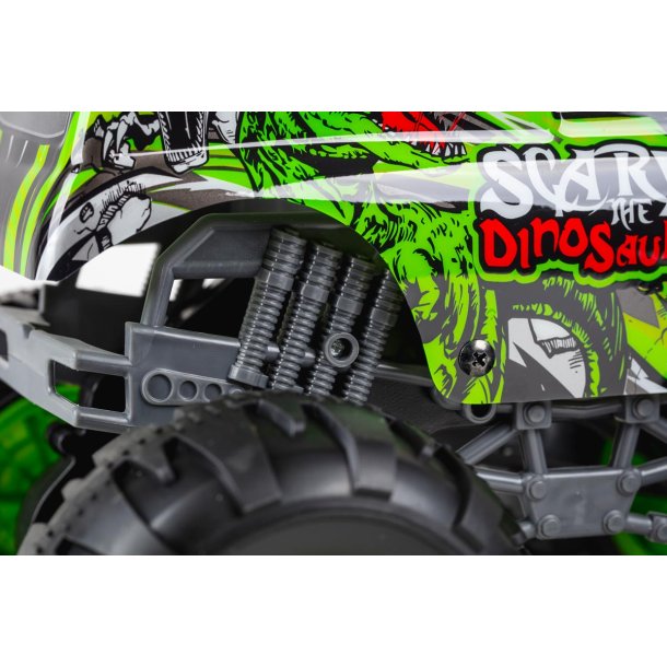 Tec-Toy fjernstyret Scary Monster bil (15 km/t) - 1:12