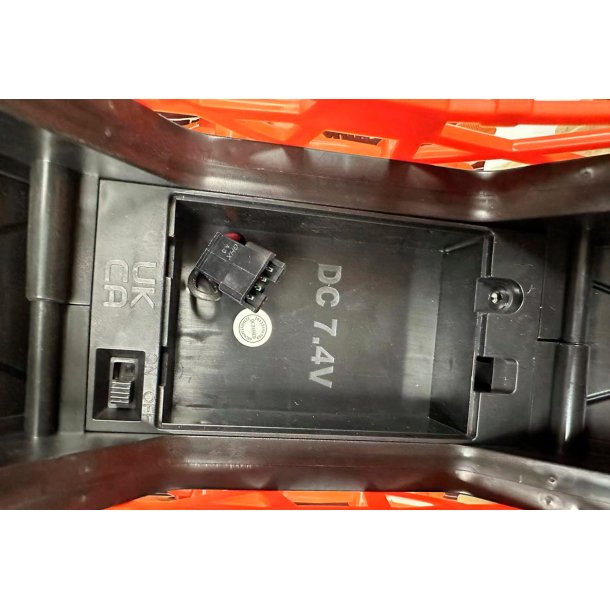 Tec-Toy fjernstyret Speed Monster bil (15 km/t) - 1:12