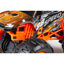 Tec-Toy fjernstyret Speed Monster bil (15 km/t) - 1:12