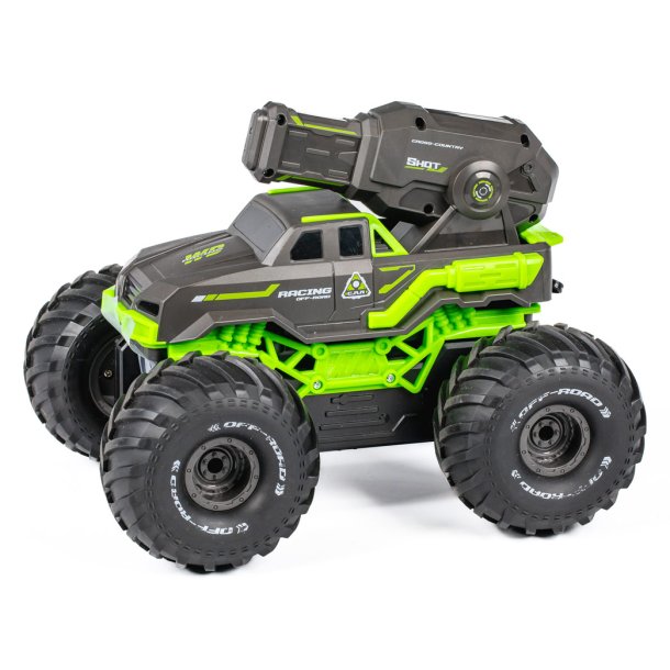 TEC-TOY Water Shooting RC Bil (12 km/t, 6 r+) - Grn