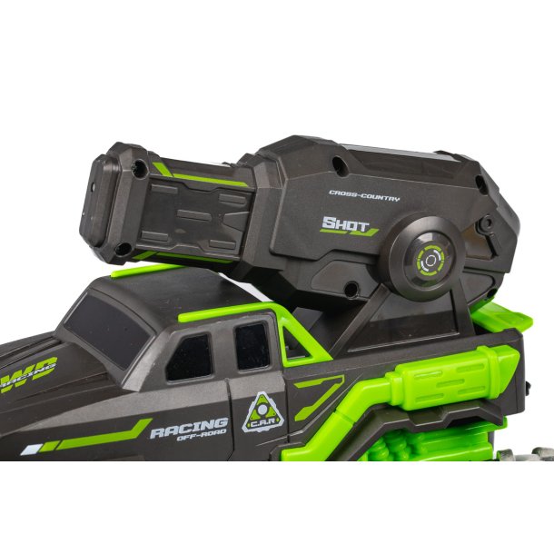 TEC-TOY Water Shooting RC Bil (12 km/t, 6 r+) - Grn