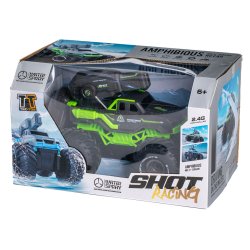 TEC-TOY Water Shooting RC Bil (12 km/t, 6 r+) - Grn