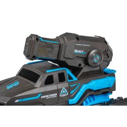 Tec-Toy Fj�rrstyrd vattenskjutande 2,4 GHz-bil (12 km/t, 6 �r+) - Bl�