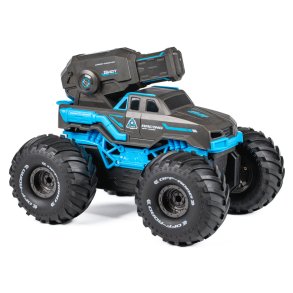 Tec-Toy Fj�rrstyrd vattenskjutande 2,4 GHz-bil (12 km/t, 6 �r+) - Bl�