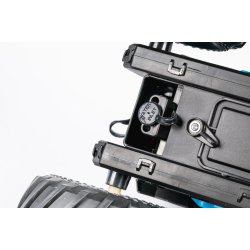 Tec-Toy Fj�rrstyrd vattenskjutande 2,4 GHz-bil (12 km/t, 6 �r+) - Bl�