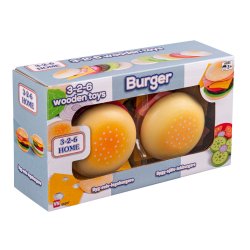 Trburgare med kardborreband - 2 st.