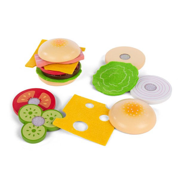 Trburgare med kardborreband - 2 st.