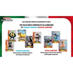 Italian brainrot boosterpakke samlekort med 5 stk.