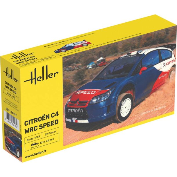 Heller Citron C4 WRC speed - 1:43