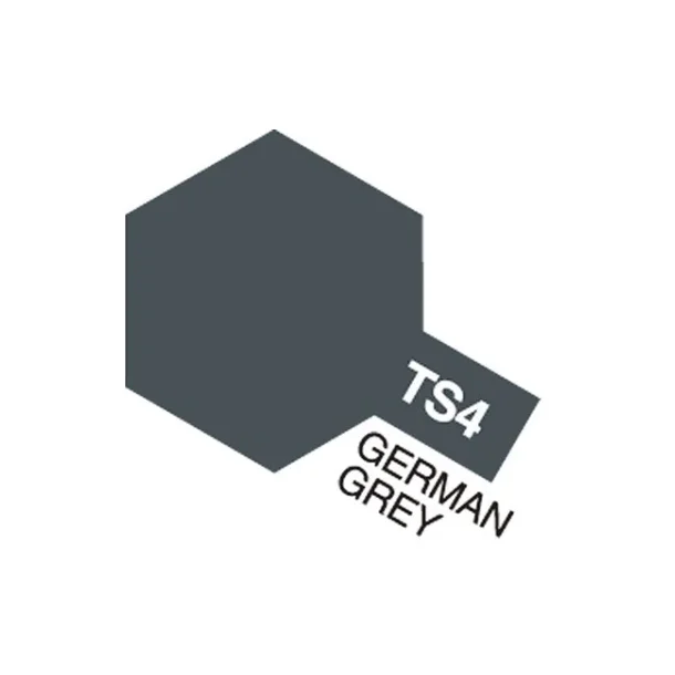 Tamiya TS-4 German Grey (Mat tysk gr)  Spraymaling