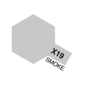 Tamiya Acrylic Mini X-19 Smoke (Blank rkfrgad)