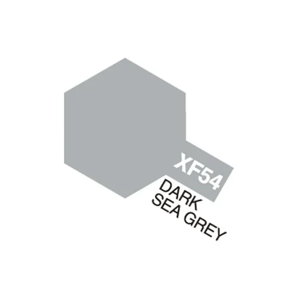 Tamiya Acrylic Mini XF-54 Dark Sea Grey (Mat mrk havgr)