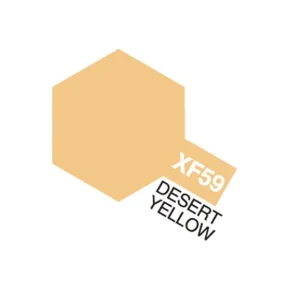 Tamiya Acrylic Mini XF-59 Desert Yellow (Matt kengul)