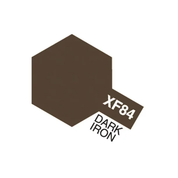 Tamiya Acrylic Mini XF-84 Dark Iron (Mat mrk jernfarve)