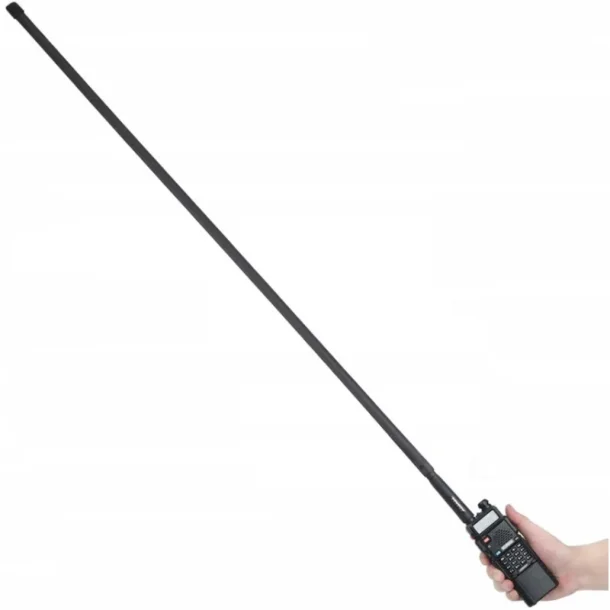Taktisk hopf�llbar antenn SMA-hona 108 cm