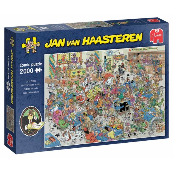 Jan Van Haasteren ludo battle - 2000 brikker