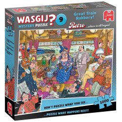 Wasgij Mystery retro 9 stora tgrnet - 1000 bitar