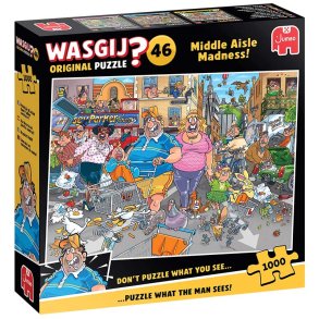 Wasgij Original 46 Mittgngsgalenskap - 1000 bitar